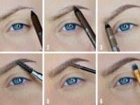 Как нарисовать брови поэтапно изображение макияж