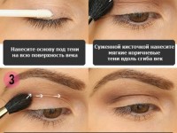 Коричневый макияж изображение