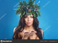 Макияж снежинки изображение