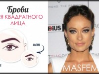 Макияж для квадратного лица изображение