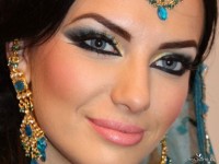 Восточный макияж глаз изображение