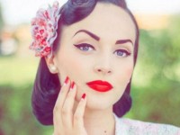 Макияж в стиле 60 х годов изображение